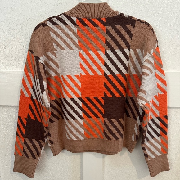 THML Tan, Brown, Beige, Orange Knit Sweater - NWT - Size Small - Picture 3 of 8